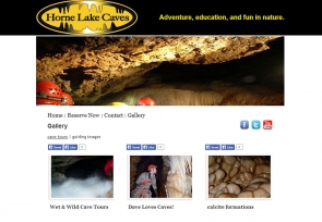 Horne Lake Caves